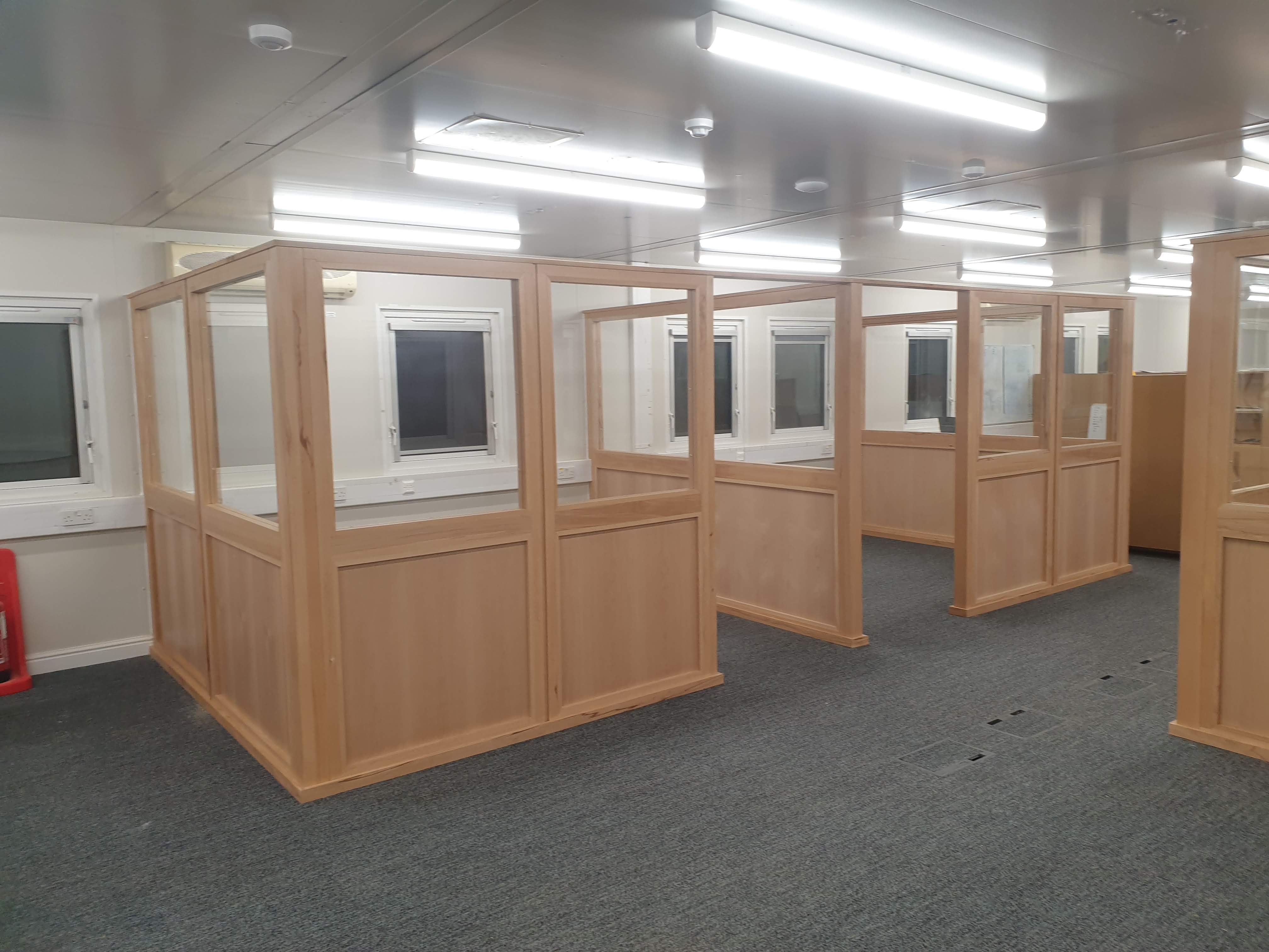 Beech office dividers Doncaster